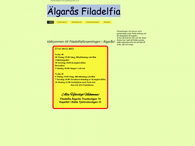 algarasfiladelfia.se snapshot