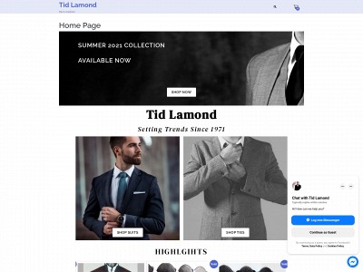 tidlamond.com snapshot