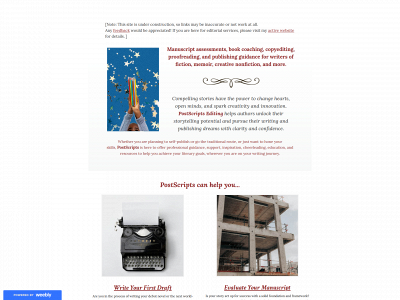 postscriptsediting.weebly.com snapshot