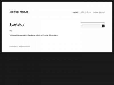 wahlgrenska.se snapshot
