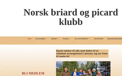 briardklubben.com snapshot