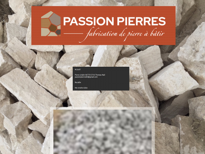 passion-pierres.fr snapshot
