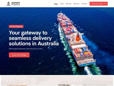 aufastshipping.com snapshot
