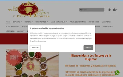 lostesorosdeladuquesa.es snapshot