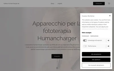 humancharger.it snapshot