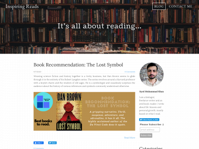 inspiringreadsblog.weebly.com snapshot