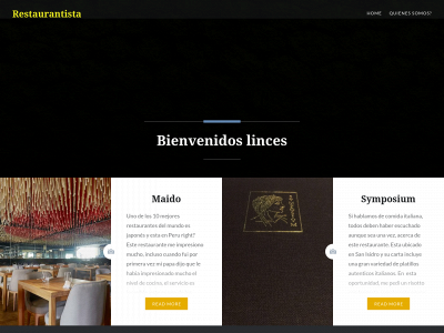 restaurantista.com snapshot