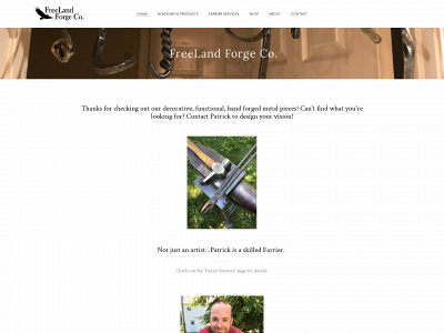www.freelandforge.com snapshot