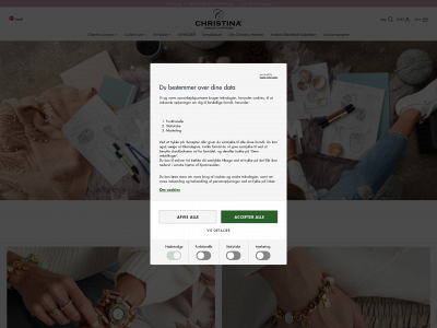christinashop.dk snapshot
