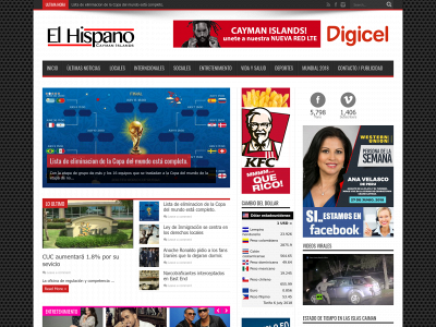 elhispanocayman.com snapshot