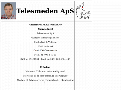telesmeden.dk snapshot