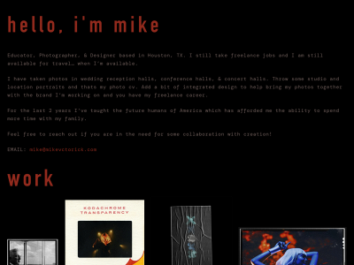 mikevictorick.com snapshot