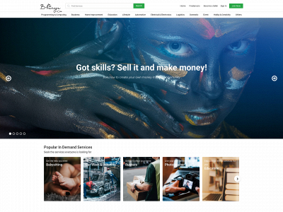 b-kerja.com snapshot