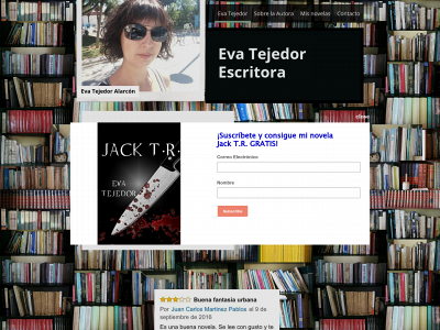 evatejedorescritora.es snapshot