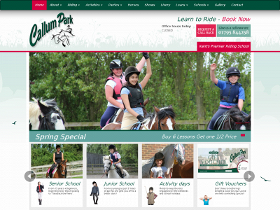 callumpark.com snapshot