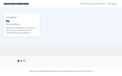consciouscrochetcreation.com snapshot