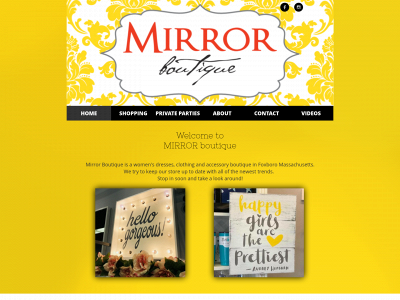 mirror-boutique.com snapshot
