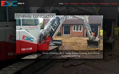 esc-surfacing.co.uk snapshot