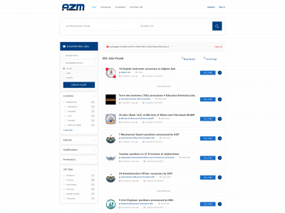 azm.af snapshot