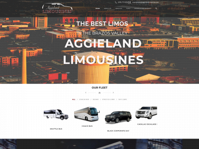 aggielandlimousines.com snapshot