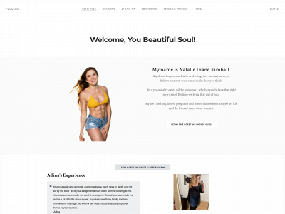 www.freetobeflawless.com snapshot