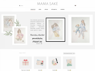 sakemama.lt snapshot