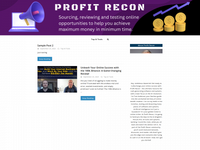 profitrecon.com snapshot