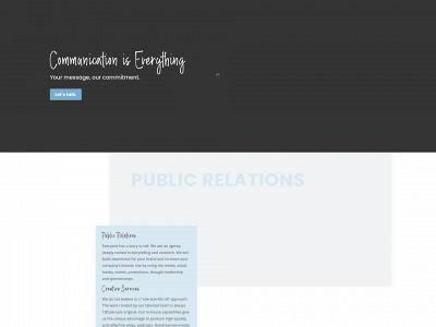bakerpublicrelations.com snapshot