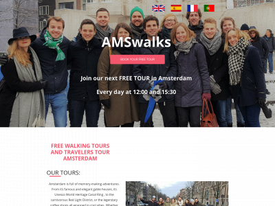 amswalks.com snapshot