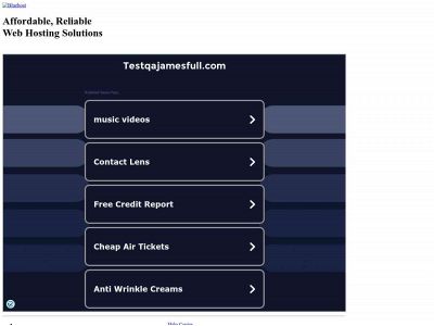 testqajamesfull.com snapshot