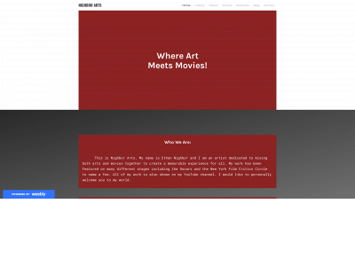 nighborarts.weebly.com snapshot