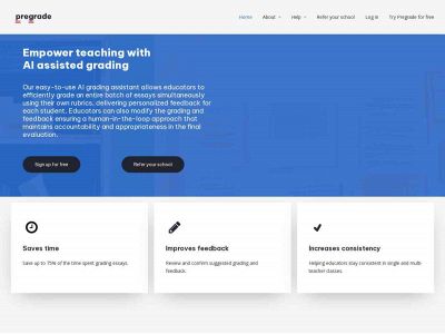 pregrade.ai snapshot