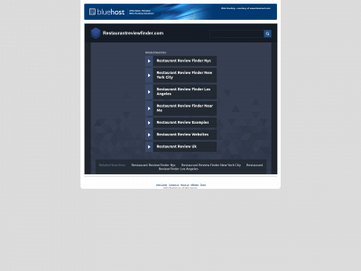 restaurantreviewfinder.com snapshot