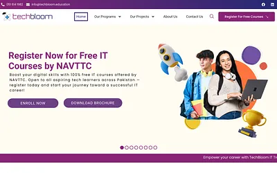 techbloom.education snapshot