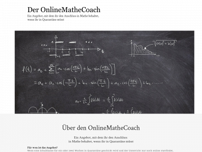 onlinemathecoach.de snapshot
