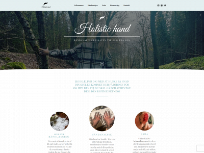 holistichand.dk snapshot