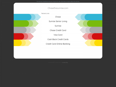 chasethesunrise.com snapshot