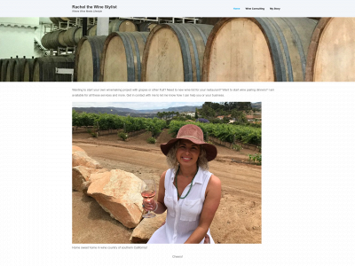 rachelthewinestylist.com snapshot