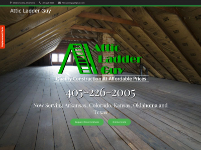 atticladderguy.com snapshot