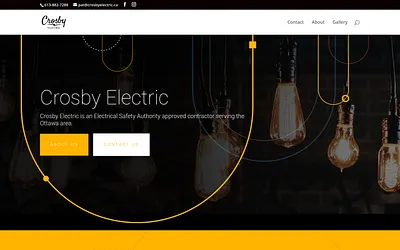 crosbyelectric.ca snapshot