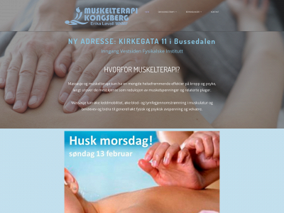 muskelterapi-kongsberg.no snapshot