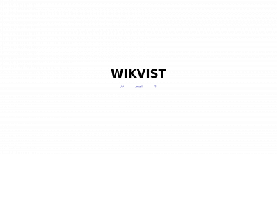 wikvist.se snapshot