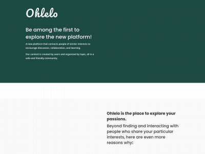 ohlelo.co snapshot