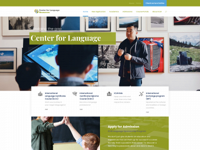 centerforlanguageresources.org snapshot