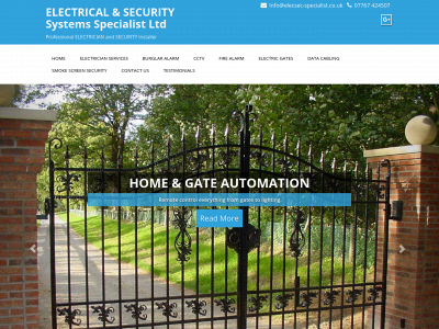 elecsec-specialist.co.uk snapshot