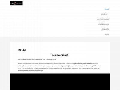 rayoproducciones.com snapshot