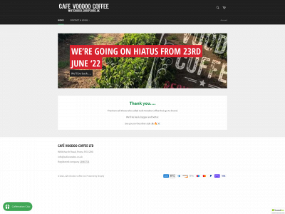 cafevoodoo.co.uk snapshot