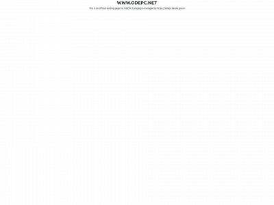 odepc.net snapshot
