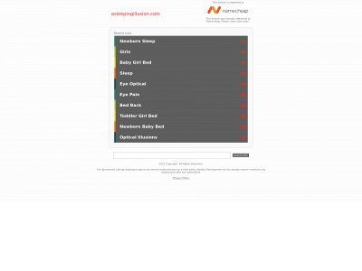 asleepingillusion.com snapshot