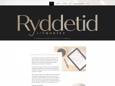 ryddetid.no snapshot
